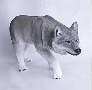 Decor pentru gradina Figuren Discounter Lup z2885/41
