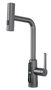 Кран для кухни CEO Digital Gunmetal