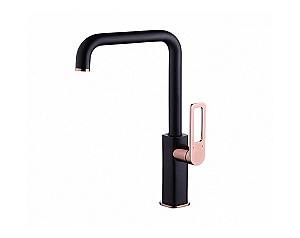 Кран для кухни Iddis Slide SLIBG00I05 Black/Gold