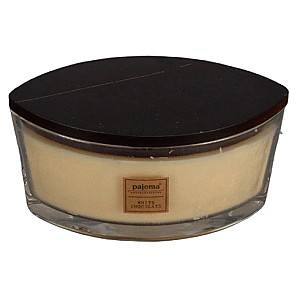 Lumanare Pajoma in Pahar White Chocolate