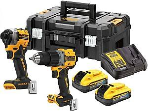 Set de scule electrice Dewalt DCK2050H2T-QW