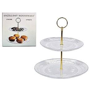 Фруктовница EH с 2 этажами D18см/23см