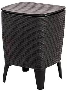 Masa de gradina Sonmez Capri Wengue (maro) 41.5x41.5