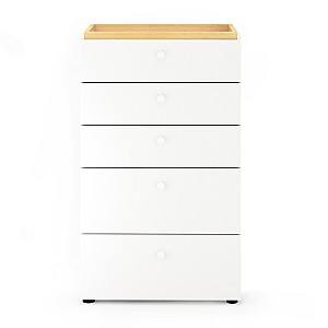 Comoda Fabrik Home Linia Frasin alb/Artar