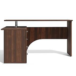 Письменный стол Fabrik Home SK-01 Орех Темный Левый