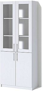 Dulap cu vitrina Fabrik Home Office-Line №2 frasin alb