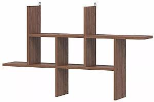 Полка на стену Fabrik Home Rondo Орех Каменный(Коричневый)