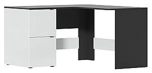 Письменный стол Fabrik Home Mateo (угловой) Черный Ясень / Белый Ясень