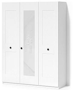 Шкаф Fabrik Home Mezzo 1500 (1 зеркало) Белый Ясень