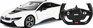 Игрушка на пульте управления Rastar BMW i8 1:14 White