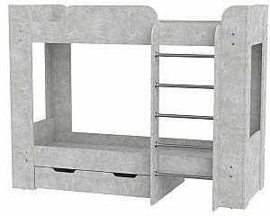 Pat KompaniT Twix-2 70x190 Atelie Deschis (Gri)