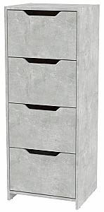 Комод KompaniT С Ателье Светлый (Серый)