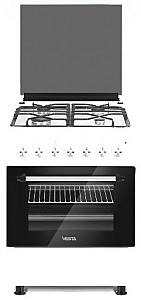 Газовая плита Vesta GC-E6060iCTg/WH