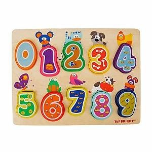 Material de numarare Top Bright Animale Vesele (120325)