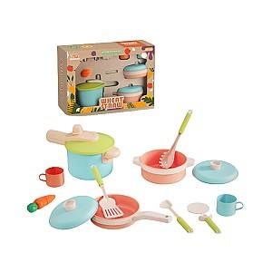 Кухонный набор для кукол VLM и посуда YY-091