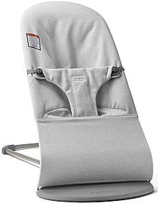 Шезлонг детский BabyBjorn Bliss Light Grey, Меланжевая ткань
