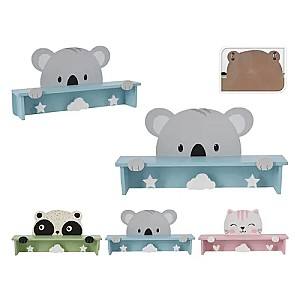 Cuier Kids Animale cu 3 carlige, pentru copii