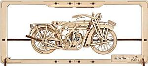 3D Пазл Ugears Мотоцикл в рамке