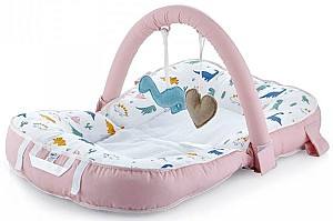 Covoras de joaca copii BABYJEM Sit and Play Pink