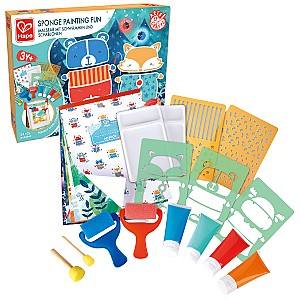 Набор игрушек Hape Веселое рисование губкой