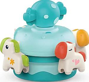 Jucarie interactiva Huanger Blue merry Horse HE8048