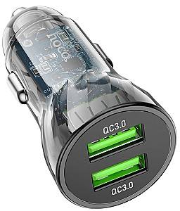 Incarcator auto HOCO Z47 Transparent Discovery