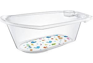 Cada pentru bebelusi BABYJEM transparenta Alba