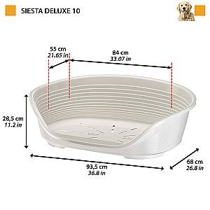 Pat pentru caine Ferplast SIESTA DELUXE 10 Grey