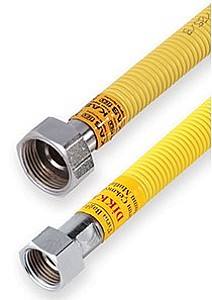 Шланг для газа KAS D. 1/2" FI/FI Д=150 см