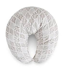 Подушка Ceba Baby Huggy Jersey Basic Brown Leaves