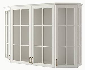 Шкаф витрина ML Mobila Ливерпуль Буфет 6 Слоновая Кость