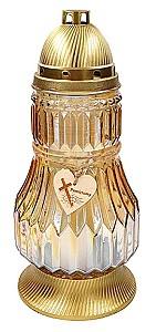 Подсвечник Zniczplast Мы помним, перламутровые 72 часа