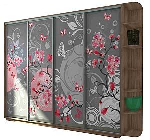 Dulap-cupe Confort-NV 4D Foto imprimare (330x45cm)