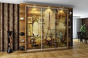 Dulap-cupe Confort-NV 3D Foto imprimare (270x60cm)