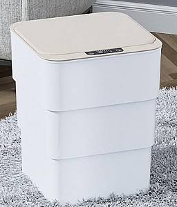 Мусорное ведро K-Home 18 L White(1548010)