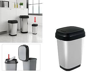 Мусорное ведро KIS с откидной крышкой 10л