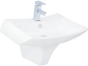 Lavoar baie Creavit Half pedestal BL065.000/BL260.000