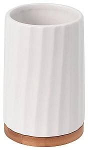 Suport pentru periute de dinti Nice Sea KIDO alb