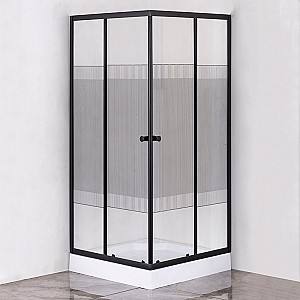 Душевая кабина Linia H2O MALTA 900X900X1950/130 Black