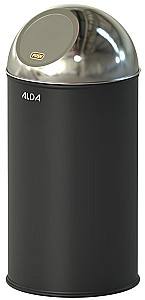 Cos de gunoi Alda Metal Negru 20L