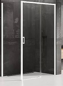 Душевая кабина New Trendy Prime White L Quadrant 120x90x200 Hinged D-0404A/D-0220B