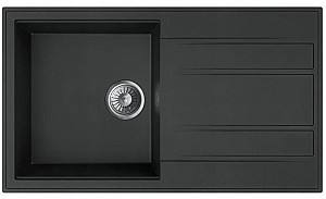 Chiuveta de bucatarie Milo Retto RET.G.1KDO.BU-A Graphite Rock