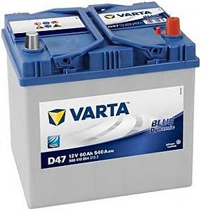 Аккумулятор Varta Blue Dynamic D47 60Ач 540А