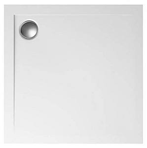 Cadita de dus Polimat GEOS White 90x90x1.5×4.5