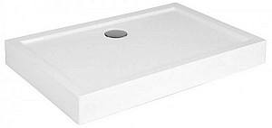 Cadita de dus Polimat GOLIAT White 120x80x14