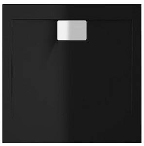 Cadita de dus Polimat VEGAR Black 90x90x1.5×4.5