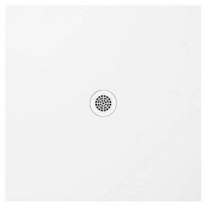 Cadita de dus Polimat Fresco White Matte 80x80x2.5 (18860)