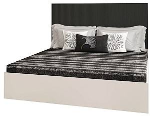 Кровать Yasen Монако LOZ160 Кашемир (Бежевый) / Элегантный Серый Софттач