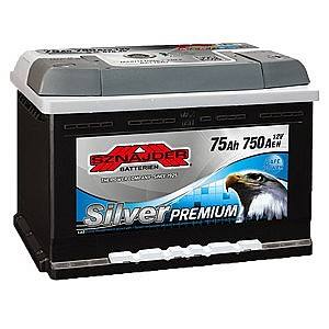 Acumulator auto Snaider SNAIDER 75 Ah Silver Premium Japan Cars (+левый)