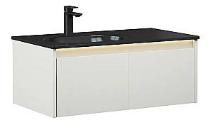 Dulap sub lavoar Orka Lisbon 110 Cashmire (Bej)